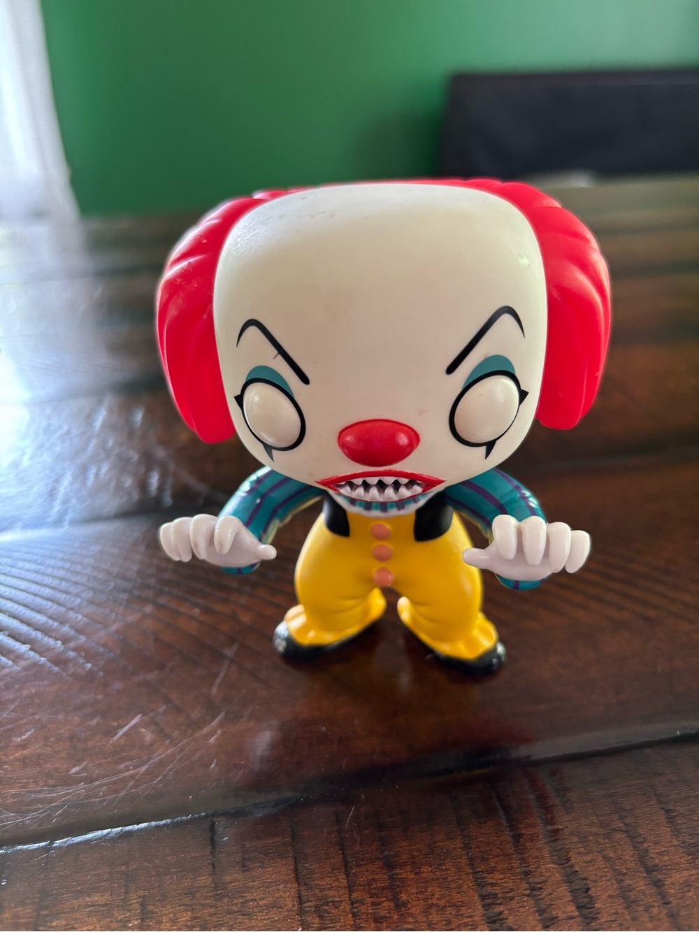 Red & Yellow Scary Clown Collectible Toy - Kids Toy